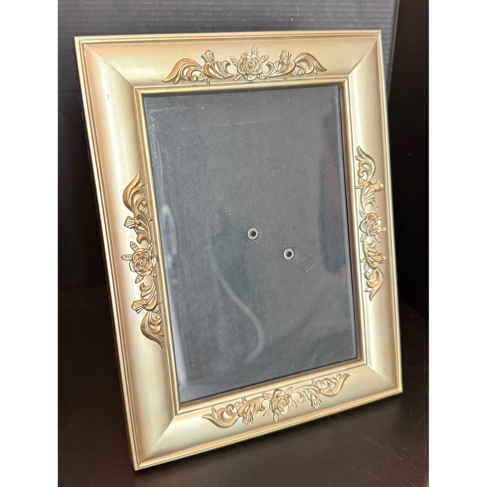 Decorel 5x7 Picture Frame Gold Ornate Rose Scrollwork‎ Vintage Style Decor